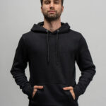 SoulFit Siyah Kapşonlu Hoodie