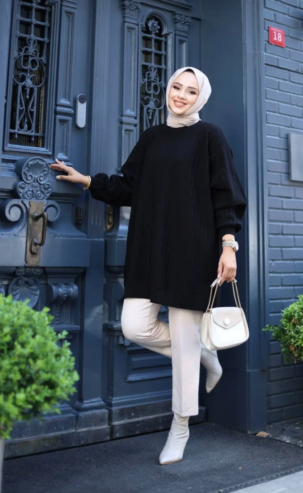 Fitilli Tunik Pantolon Takım